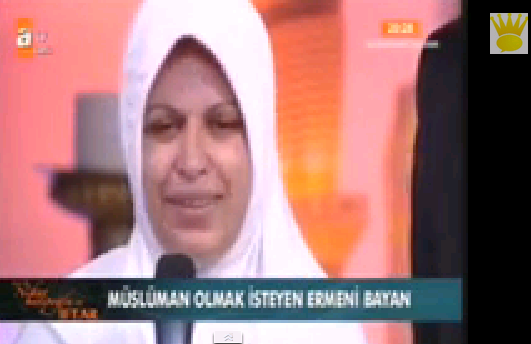 Հայաստանցի կինը թուրքական հեռուստաալիքի ուղիղ եթերում մահմեդականություն է ընդունել (տեսանյութ)