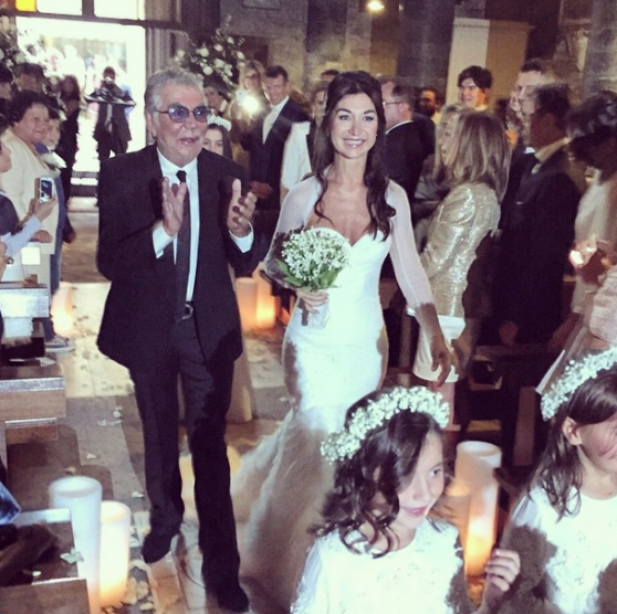 Ռոբերտո Կավալիի դուստրն ամուսնացել է (ֆոտո)