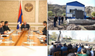 Նախագահ Բակո Սահակյանը հատկապես վերջին շաբաթների ընթացքում Արցախի տարբեր շրջաններերում խորհրդակցությունների շարք է անցկացնում