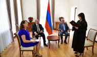 Հանրապետության նախագահի նստավայրում տեղի է ունեցել նորանշանակ դատավորի երդման արարողությունը