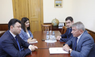 Էդուարդ Շարմազանովն ընդունել է ՀԱՊԿ ԽՎ պատասխանատու քարտուղարին