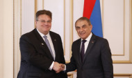 Արա Բաբլոյանն ընդունել է Լիտվայի Հանրապետության արտաքին գործերի նախարարին